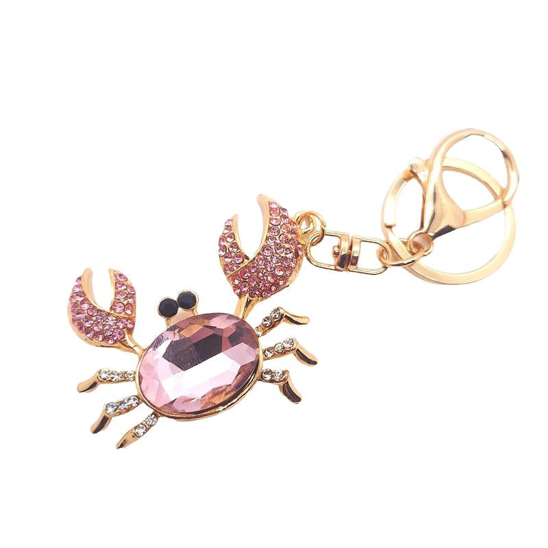 Cruz the Crab Glitzy Drop Accessory for Phones, Bags, and Keys
