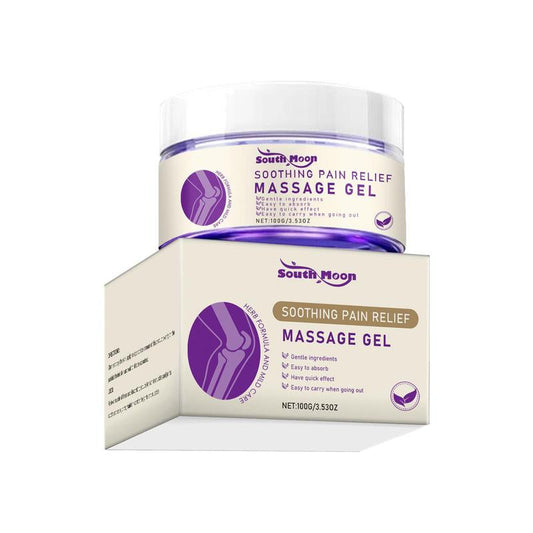 Professional Body Care Massage Gel - Purple Formula for Daily Joint Relief in Knees, Elbows, and Shoulders with Comfortable Topical Application
