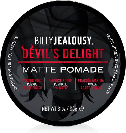 Devil'S Delight Matte Pomade (Strong Hold - Matte Finish)