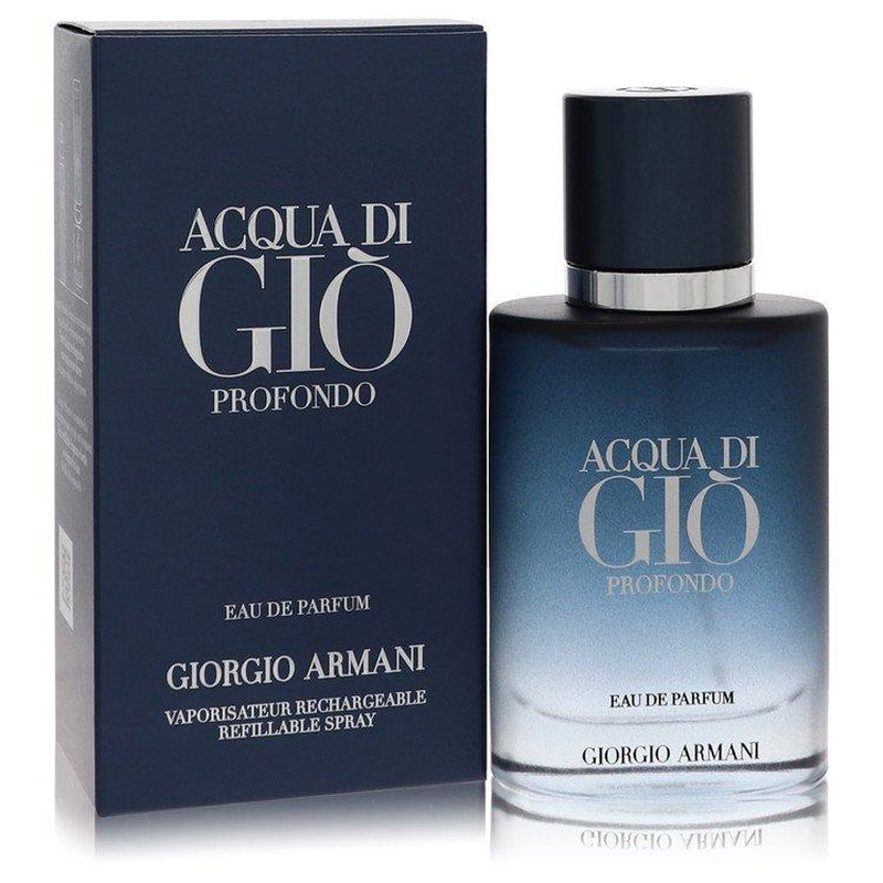 Giorgio Armani Acqua Di Gio Profondo Eau De Parfum for Men – A Sophisticated Blend of Deep Marine, Citrus, and Woody Notes for Timeless Elegance