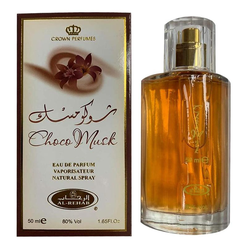 50ml Yara Eau de Parfum by Ard Al Zaafaran & 50ml Choco Musk Eau de Parfum by Al-Rehab - Bundle Pack of 2
