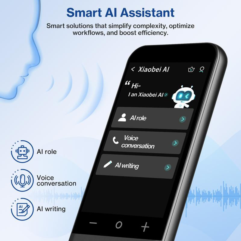 Advanced AI Writing and Conversational Device Featuring 40 Distinct AI Roles, Driven by Advanced Large Language Model Technology