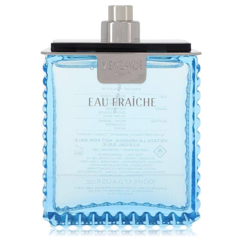 Versace Man Eau De Toilette for Men – Warm Tobacco & Fresh Pepper Blend – a Signature Scent for Confident Everyday Elegance