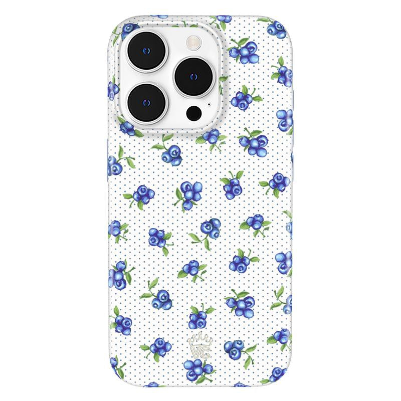 Velvet Caviar Blueberry iPhone Case - Durable and Lightweight Shockproof Protection