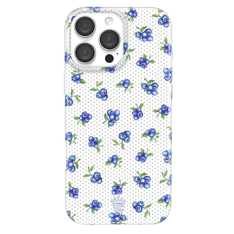 Velvet Caviar Blueberry iPhone Case - Durable and Lightweight Shockproof Protection