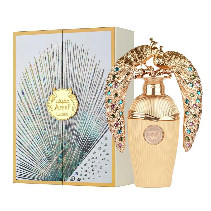 Lattafa Afeef Eau De Parfum – 100Ml (3.4 Fl Oz) – a Timeless Unisex Fragrance