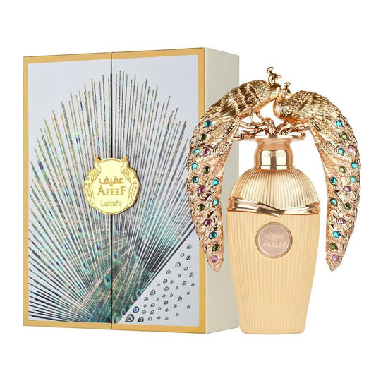 Lattafa Afeef Eau De Parfum – 100Ml (3.4 Fl Oz) – a Timeless Unisex Fragrance