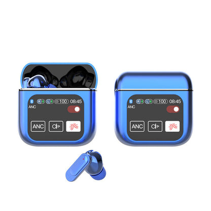2024 Bluetooth 5.4 Wireless Stereo Earbuds with Touch Screen and Enhanced Bass