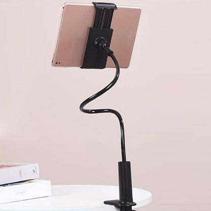Adjustable 360° Rotatable Metal Desktop Phone and Tablet Holder, Versatile Smartphone Stand for Office and Home Use, Compatible with Most Mobile Devices, Ideal for Back to School Gifts