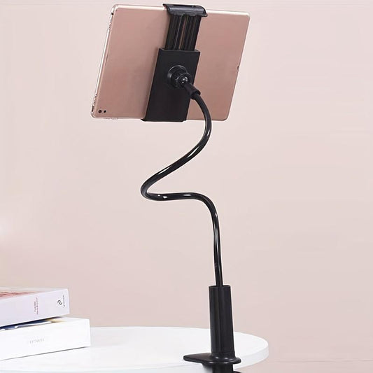 Adjustable 360° Rotatable Metal Desktop Phone and Tablet Holder, Versatile Smartphone Stand for Office and Home Use, Compatible with Most Mobile Devices, Ideal for Back to School Gifts