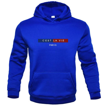 Male Solid Color Men Hoodies Fleece Warm Mens Sweatshirts Fashion Streetwear Casual Men'S Loose Breathable Pullovers Brand Hoody