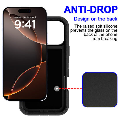 For Iphone 16 14 13 12 11 15 Pro Max 16E Case Rugged Shockproof Heavy Duty Cover