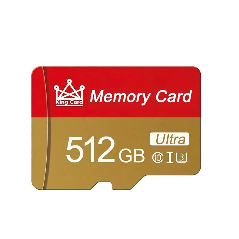 512GB High-Speed Micro SD Card - High-Capacity TF Card for Tablets, Cameras, and Mobile Phones - Secure File Storage Solution for Office, Gifts, and Gaming Accessories