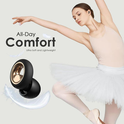 Noise-Cancelling Ear Plugs for Sleep and Concerts, 45dB Soft Silicone Ear Protection with 8 Reusable Tips, Ideal for Work and Travel, Perfect Gift for All Ages