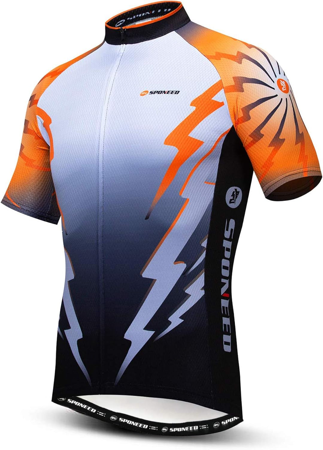 Mens Cycling Bibs Kits Bike Bib Shorts 4D Gel Padded and Bicycle Jersey Biking Clothing Suit