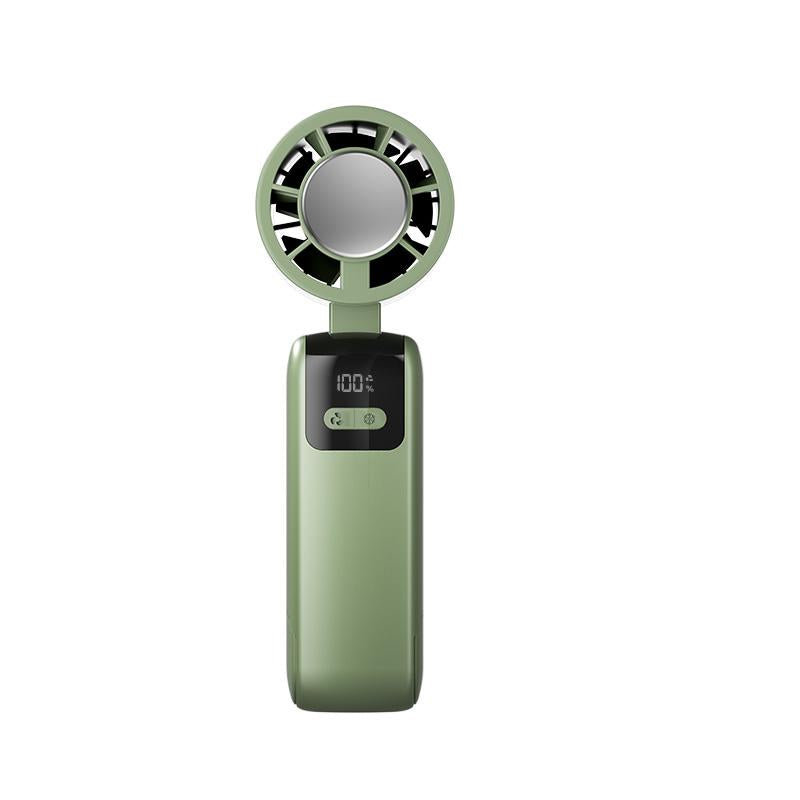 ZIHNIC Y31 Portable Handheld Turbo Fan - Rechargeable Cooling Device for Outdoor Activities, Travel, and Work