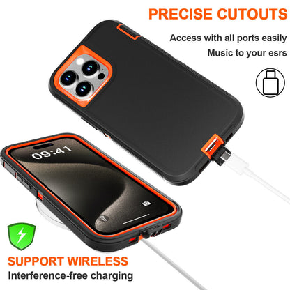 For Iphone 16 14 13 12 11 15 Pro Max 16E Case Rugged Shockproof Heavy Duty Cover