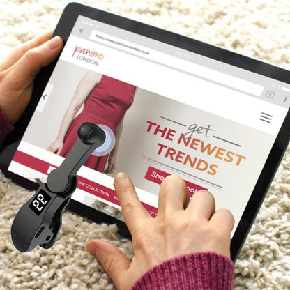 Smart Automatic Screen Clicker Device - USB Powered with Direct Charging, Adjustable Speed for Gaming, Live Engagement, and Task Rewards