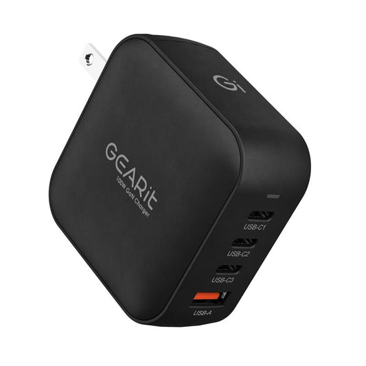 Gearit 100W USB-C GaN Fast Charger for Mobile Devices and Electronics