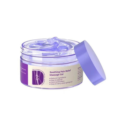 Professional Body Care Massage Gel - Purple Formula for Daily Joint Relief in Knees, Elbows, and Shoulders with Comfortable Topical Application
