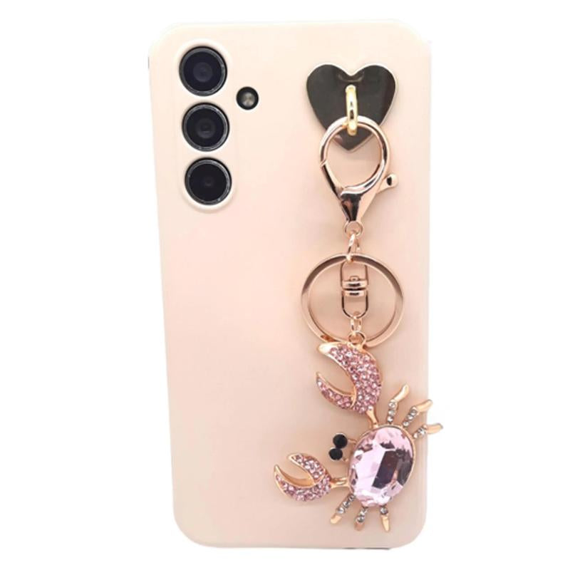 Cruz the Crab Glitzy Drop Accessory for Phones, Bags, and Keys