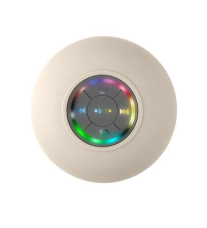 Waterproof Wireless Bluetooth Speaker with Large Suction Cup - Portable Mini Stereo for Outdoor Sports and Bathroom Use
