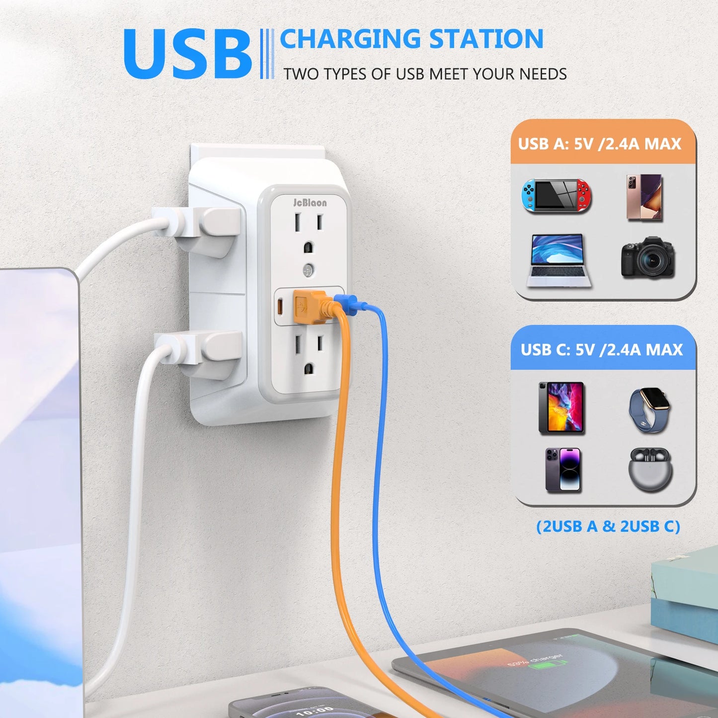 Discover The Ultimate Universal Power Outlet For All Your Devices!