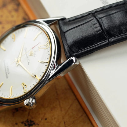 Genuine Shanghai Mechanical Watch Manual Winding 17 Diamond Retro Fashion Waterproof Mens Watch Religio Masculino Watche for Men