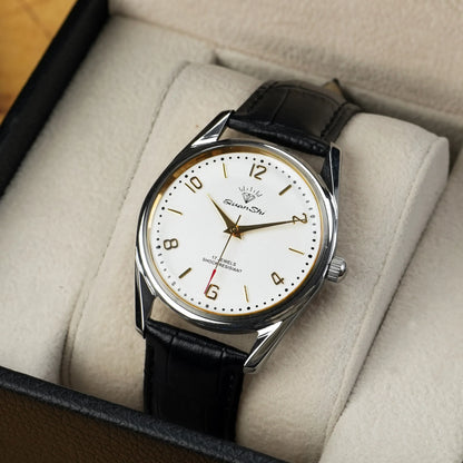 Genuine Shanghai Mechanical Watch Manual Winding 17 Diamond Retro Fashion Waterproof Mens Watch Religio Masculino Watche for Men