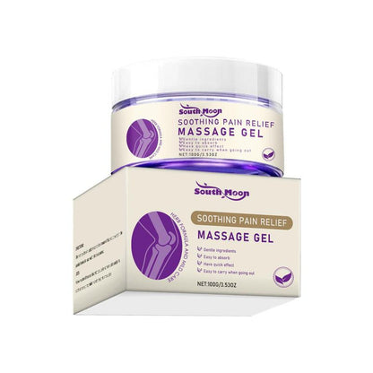 Professional Body Care Massage Gel - Purple Formula for Daily Joint Relief in Knees, Elbows, and Shoulders with Comfortable Topical Application