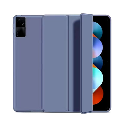Xiaomi Mi Pad 7/6 Pro/5/11/11.2 and Redmi Pad SE 11/10.6/8.7/12.1 Silicone Case with Auto Wake and Sleep Functionality, Supports Charging