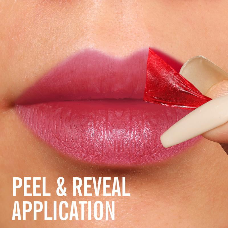 KIMUSE Waterproof Tattoo Lip Stain Long-Lasting Peel off Lip Tint for Music Festivals,Christmas Gifts, Black Friday Deals