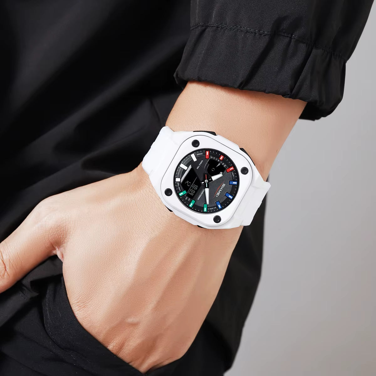Business Digital Electronic Watch Fashion Sports Quartz Watches for Mens Women Waterproof Wristwatches Clock Reloj Hombre