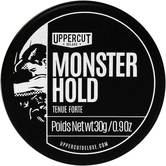 Monster Hold Pomade, Mens Pomade Medium Shine and Heavy Hold,Mens Hair Styling Product for All Styles for All Hair Types 30G