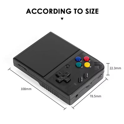 Portable Retro Handheld Game Console V2 Mini+ with IPS Screen - Classic Video Game System for Children, Linux-Based