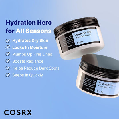 Hyaluronic Acid Intensive Cream 100G | Wrinkle Cream | Korean Skin Care, Animal Testing Free, Paraben Free