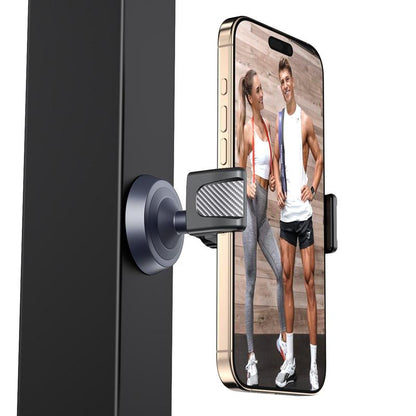 360-Degree Rotating Magnetic Phone Holder Mount for Gym - Universal Base for All Cellphones and Accessories