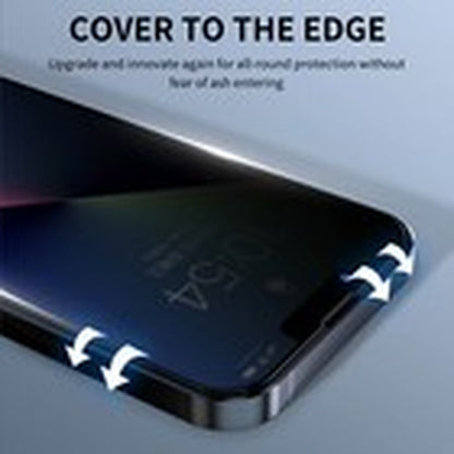 Privacy Tempered Glass Screen Protector for iPhone 16E, 16, 15, 14, 13, 12, 11 Pro Max