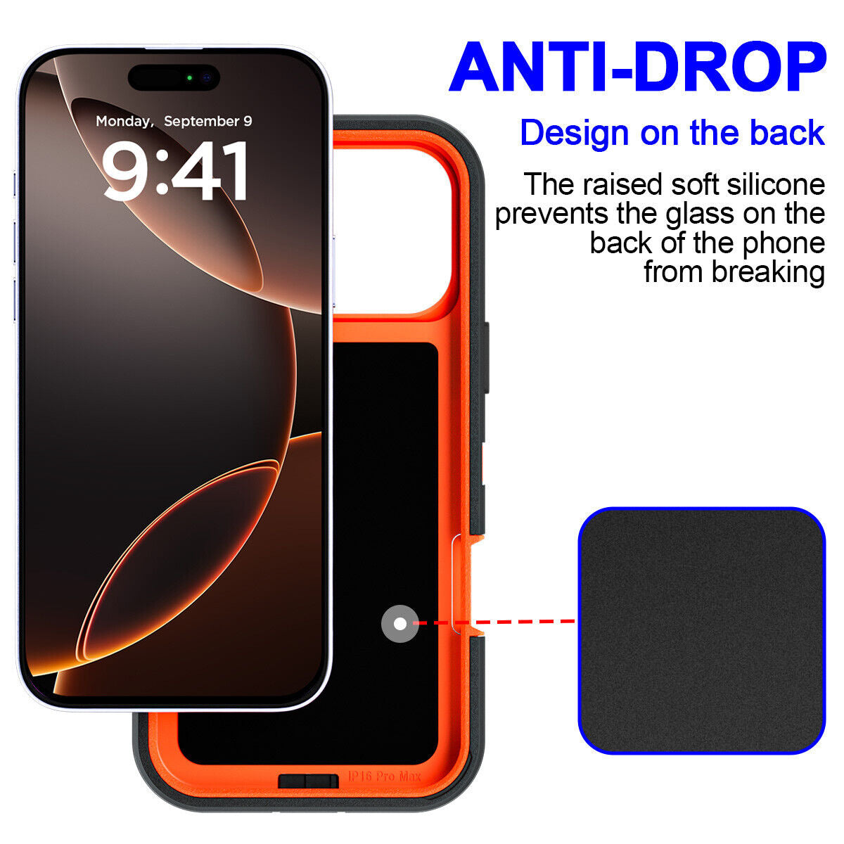 For Iphone 16 14 13 12 11 15 Pro Max 16E Case Rugged Shockproof Heavy Duty Cover