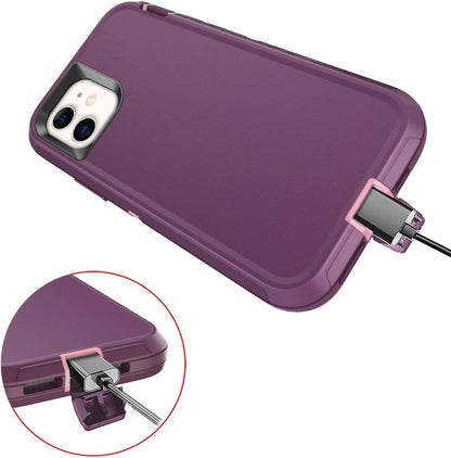 For Iphone 16 14 13 12 11 15 Pro Max 16E Case Rugged Shockproof Heavy Duty Cover