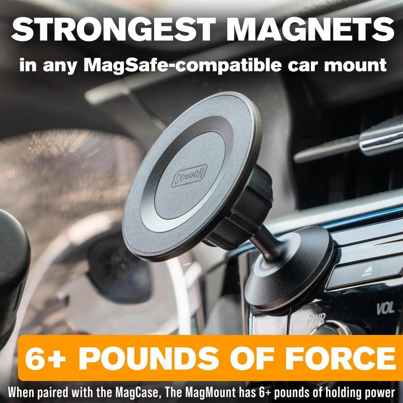 MagSafe Car Mount for Halocase, Magcase, and Compatible Devices