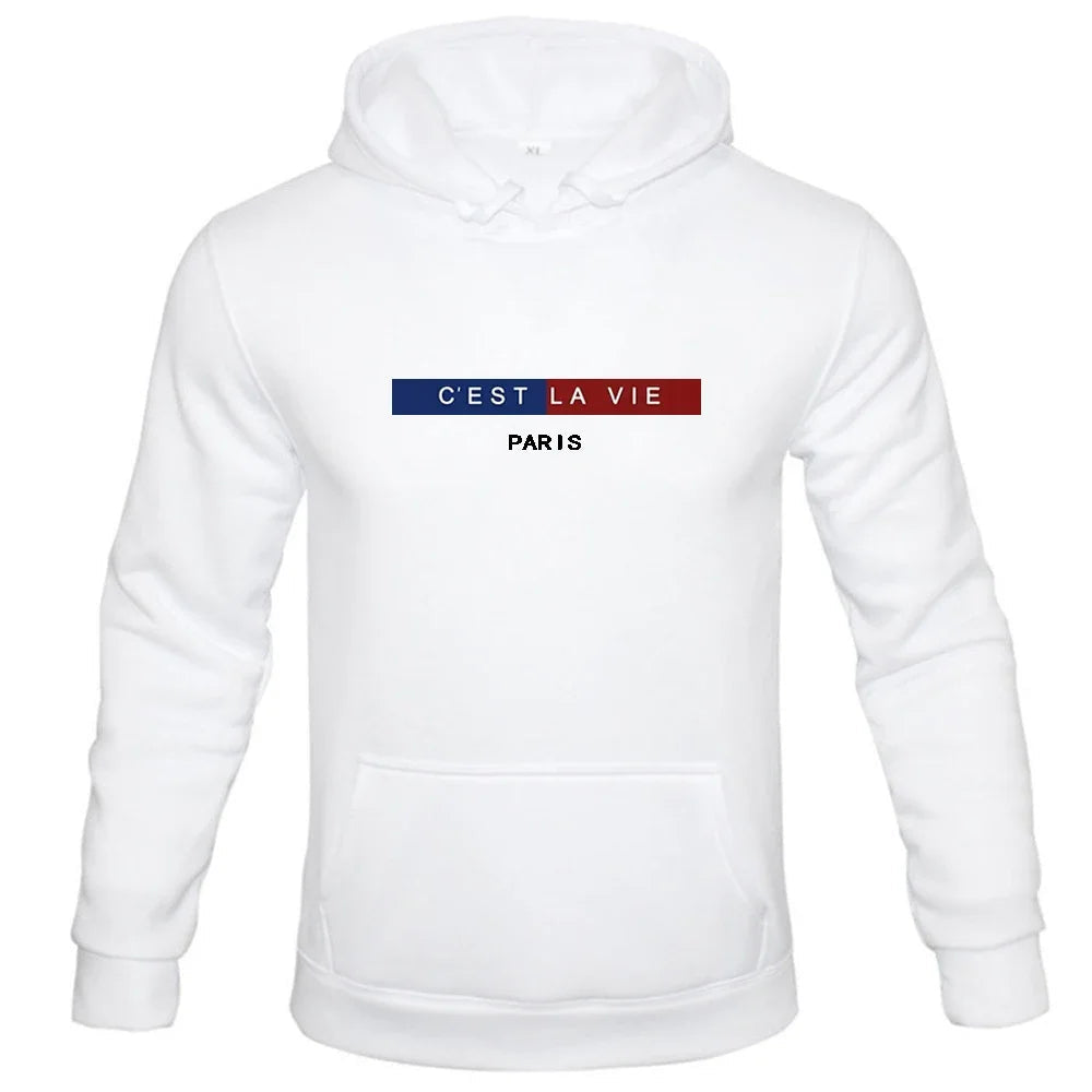 Male Solid Color Men Hoodies Fleece Warm Mens Sweatshirts Fashion Streetwear Casual Men'S Loose Breathable Pullovers Brand Hoody