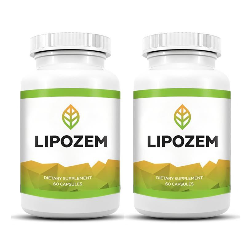 Lipozem - 100% Natural - 2 Caps/Day - Advanced BHB Formula - Healthcare Supplement Fitness Edible Bathroom Vitamin