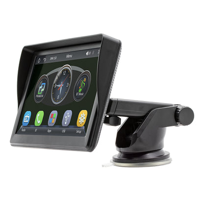 For Apple Carplay Android Auto Bluetooth Head Unit 7" Portable Car Stereo Radio