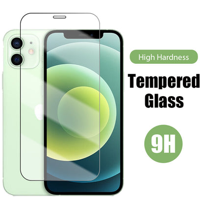 Tempered Glass Screen Protector for iPhone 12, 13, 14, 15, 16 Pro Max, XR, and XS