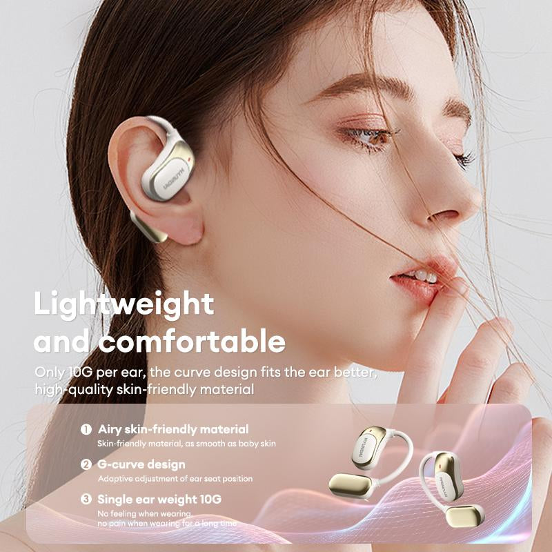 HYUNDAI FIT2 OWS Wireless Bluetooth Earbud Headset with V5.4 Audio Technology - Premium Comfort and Sound Quality for Music and Phone Calls