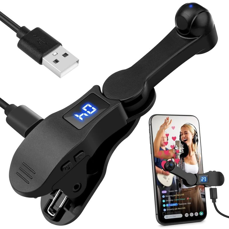 Smart Automatic Screen Clicker Device - USB Powered with Direct Charging, Adjustable Speed for Gaming, Live Engagement, and Task Rewards