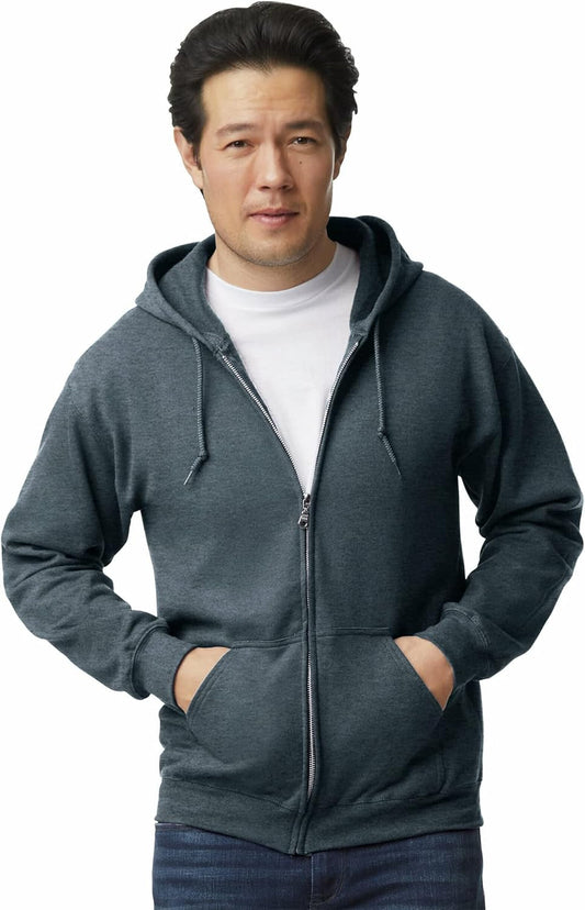Mens G18600 Men'S Fleece Zip Hooded Sweatshirt Shirt