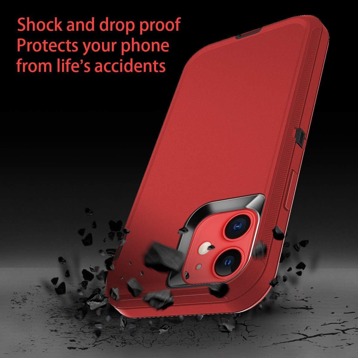 For Iphone 16 14 13 12 11 15 Pro Max 16E Case Rugged Shockproof Heavy Duty Cover