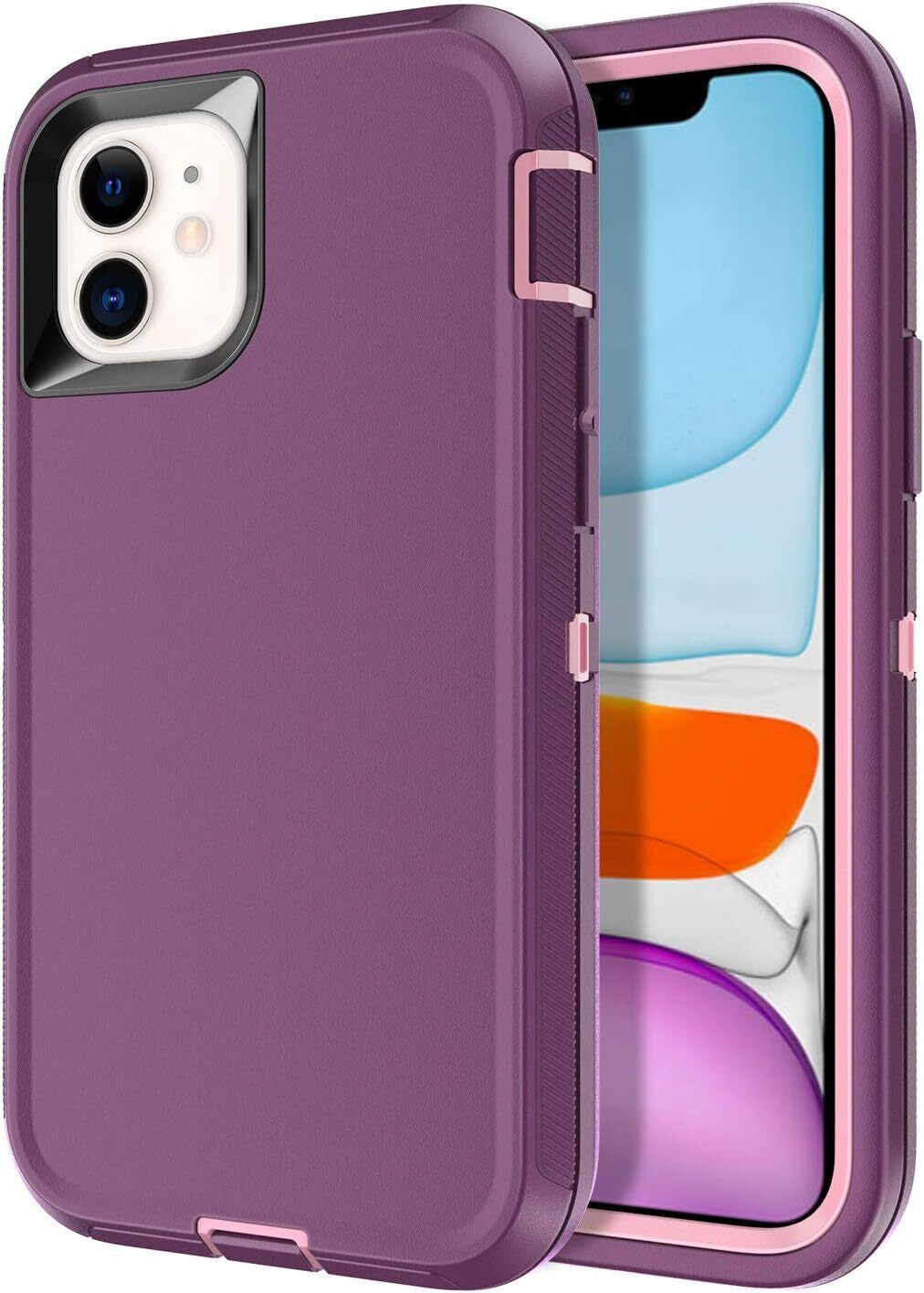 For Iphone 16 14 13 12 11 15 Pro Max 16E Case Rugged Shockproof Heavy Duty Cover